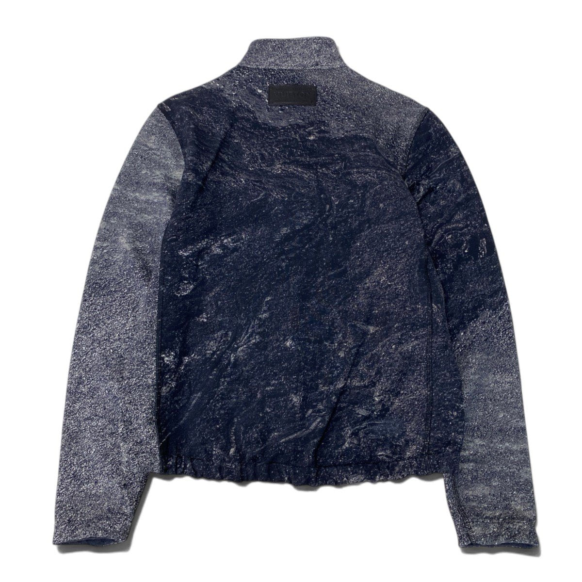i13 《美品》 LOUIS VUITTON ルイヴィトン 転写プリント リバーシブルジャケット Graphic Transfer Print Reversible Jacket HFY66WHOY Size L グレー 画像参照t18r