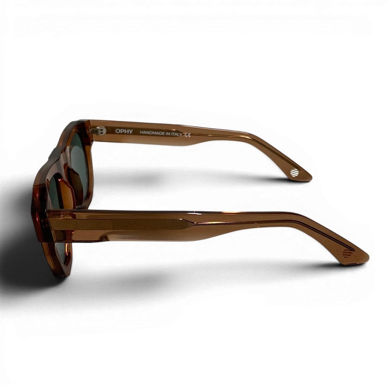 e4 OPHY オフィ EYEWEAR VESSEL アイウェア サングラス フルリム カラーレンズ 52□22 145 クリアブラウン メンズ 紳士用k02i