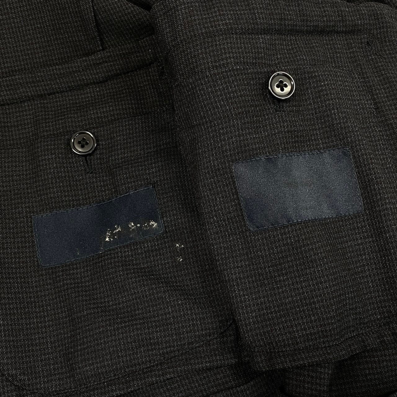 65d16 LARDINI ラルディーニ イージーウェア トラベラースーツ シングル 3B 伸縮ストレッチ ウエストゴム SU.507-A SU.507-B サイズ44 ネイビー メンズ 紳士服u02t