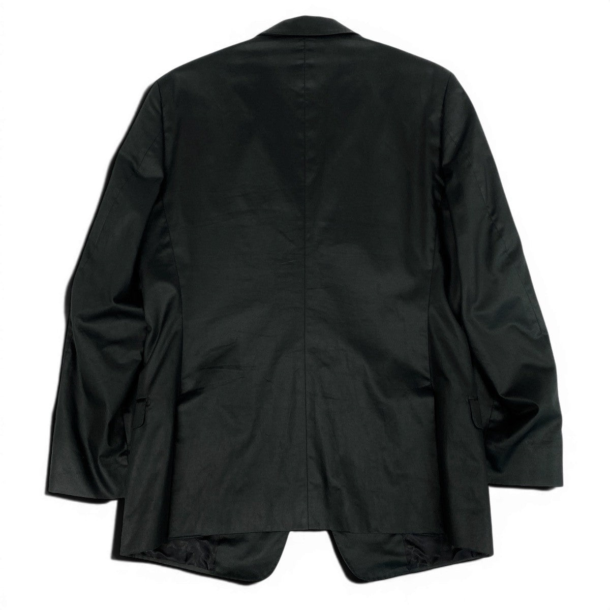 30f6 DOLCE&GABBANA ドルチェアンドガッパーナ テーラードジャケット NEW MARTINI 裏地DGロゴ シングル 2B サイズ50 ブラック メンズ 紳士服o07t