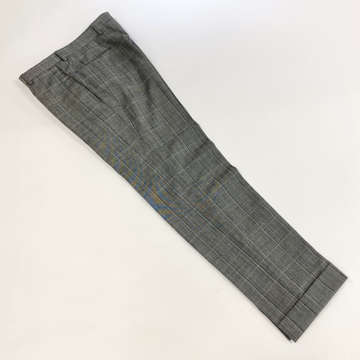 30k6 BOGLIOLI ボリオリ セットアップスーツ テーラードジャケット スラックス S32V2B 46サイズ グレー メンズu02t