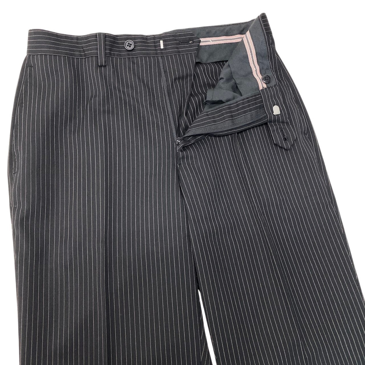 48j16 Paul Smith LONDON ポールスミス セットアップ シングルスーツ ストライプ サイズM ネイビー メンズ 紳士服u02t