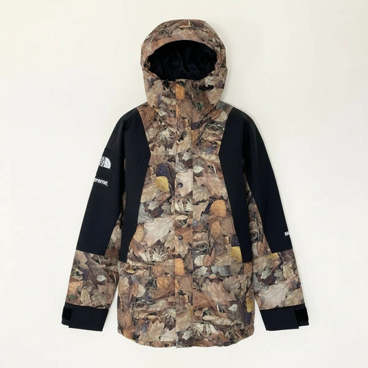 Ig8 Supreme × THE NORTH FACE 16AW 枯葉マウンテンジャケット コラボ NP51601I Sサイズ ブラック マルチカラー ナイロン100％ メンズ 男性用u02t