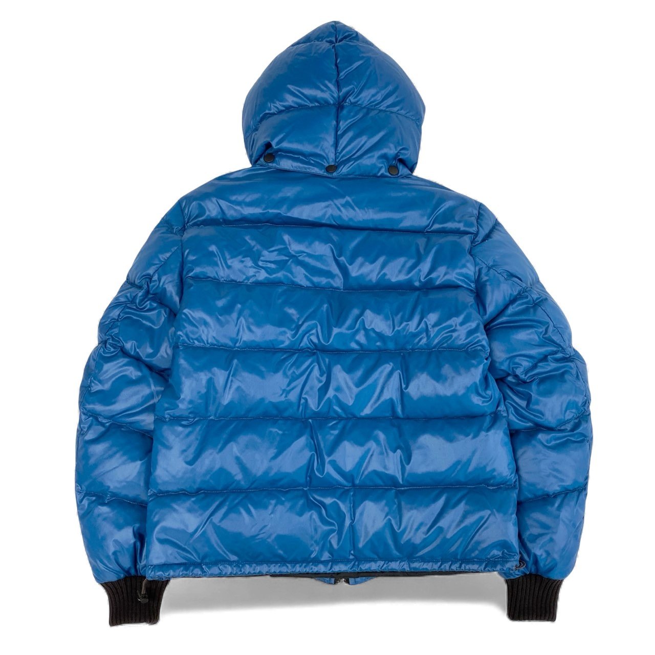 7L5 DUVETICA デュベティカ Polluce ダウンジャケット ナイロン ダブルジップ アウター 400.02-1001R 50サイズ ブルー メンズu02t