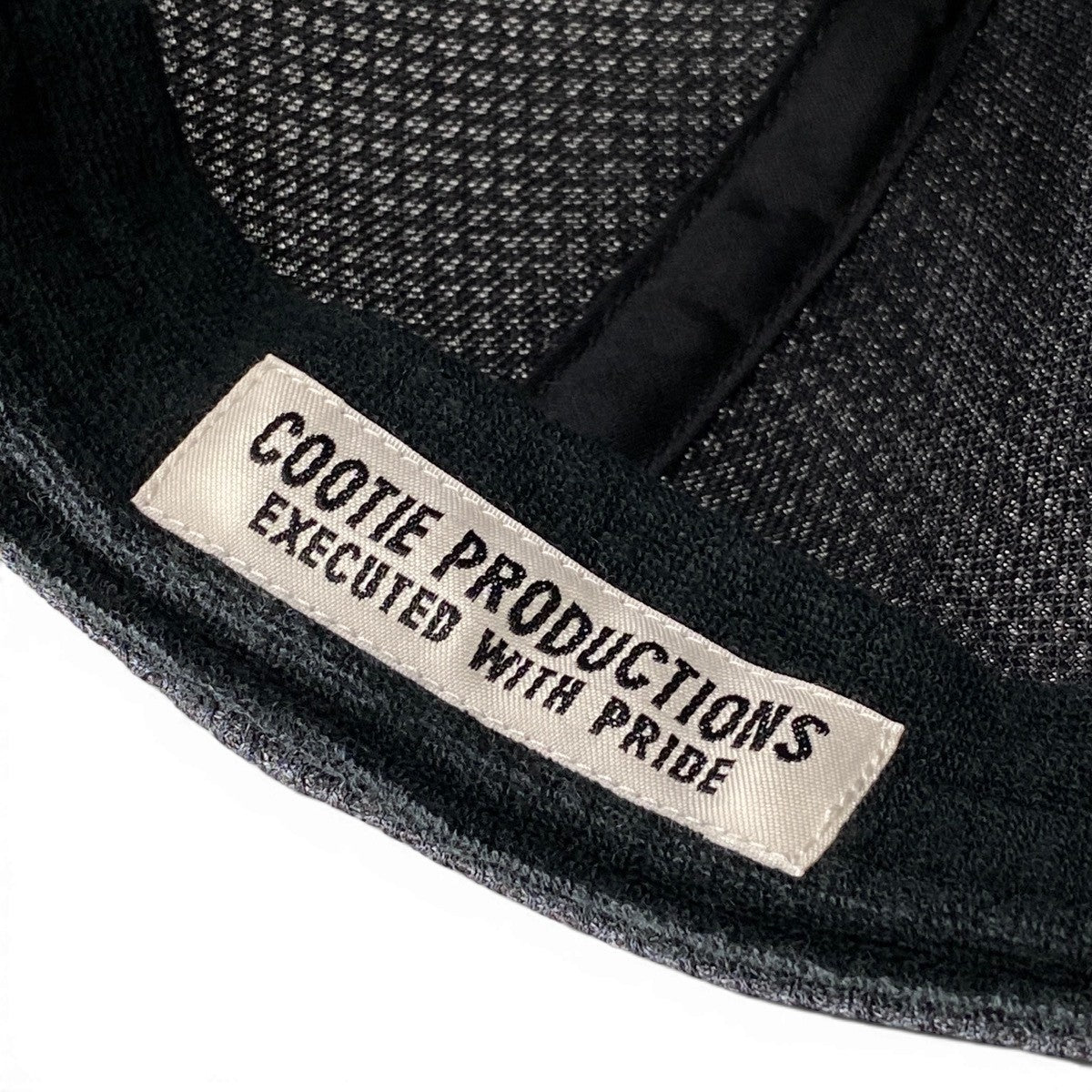 g8 COOTIE PRODUCTIONS クーティー プロダクションズ Puff Mesh 5 Panel Cap メッシュ5パネルキャップ 帽子 日本製 ブラック メンズ 男性用
