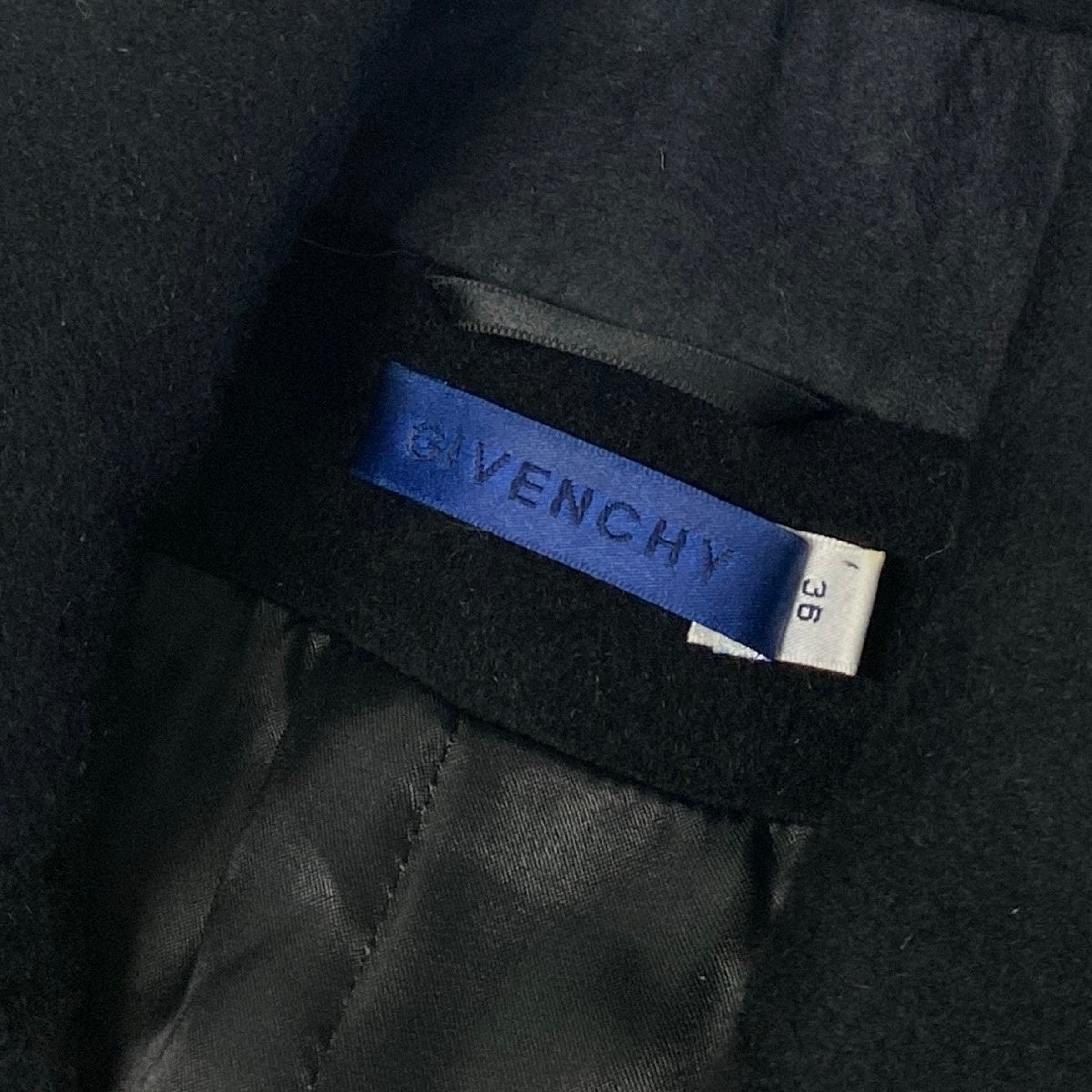 Ej22【極美品】GIVENCHY ウールジャケット テーラードジャケット フランス製 36サイズ ブラック アンゴラ100％ レディース 女性用k02i