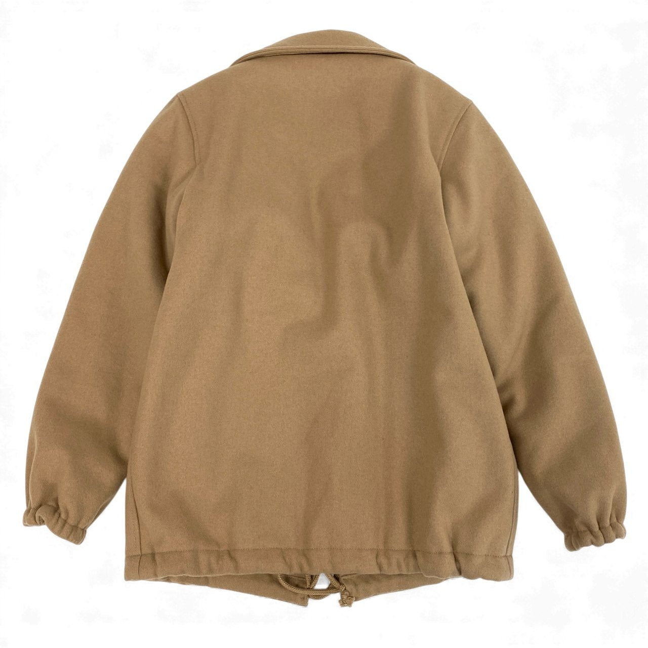 24l15《美品》 MADISON BLUE マディソンブルー 2024AW メルトンウール コーチジャケット ブルゾン アウター 00 キャメルブラウン ウールナイロン レディース 女性用u02t