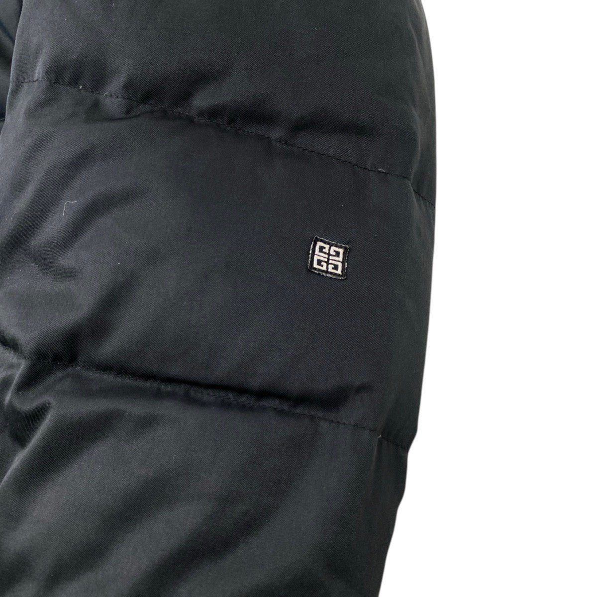 46h19 GIVENCHY ジバンシー ダウンコート 金ボタン 天然羽毛100％ ロングコート ジップアップ GSL4614-6 M ブラック レディース 女性用u02t