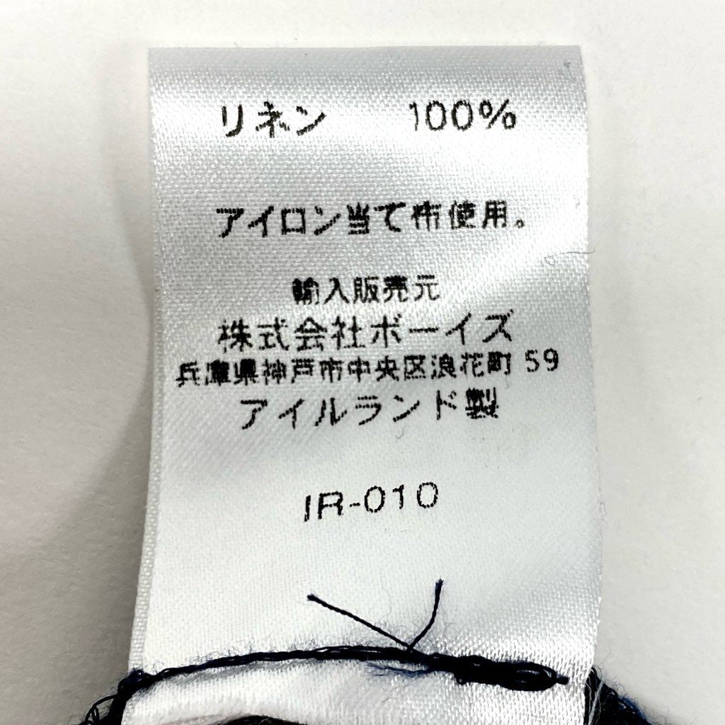 1a8 《美品》 O’NEIL OF DUBLIN オニールオブダブリン Bshop別注 アイルランド製 ロングスカート チェックスカート 8 グリーン系 リネン レディース 女性用u02t