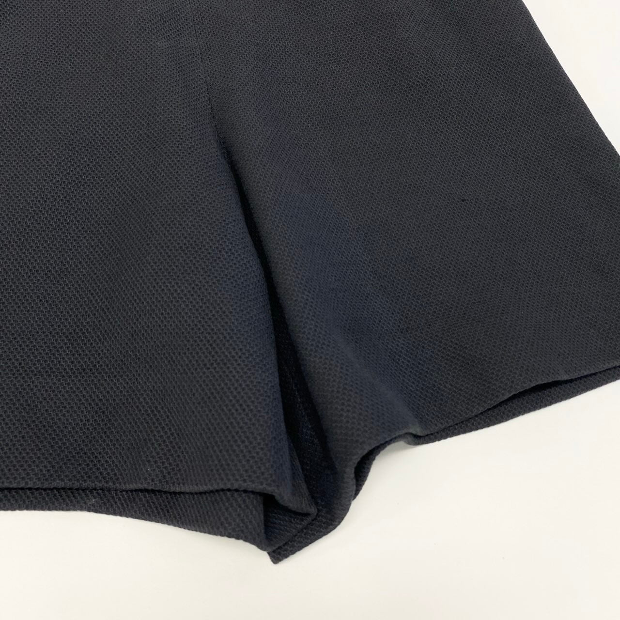 Cf9 CHANEL 1996年 ハーフパンツ ボトムス フランス製 36サイズ ブラック コットン100％ レディース 女性用u02t