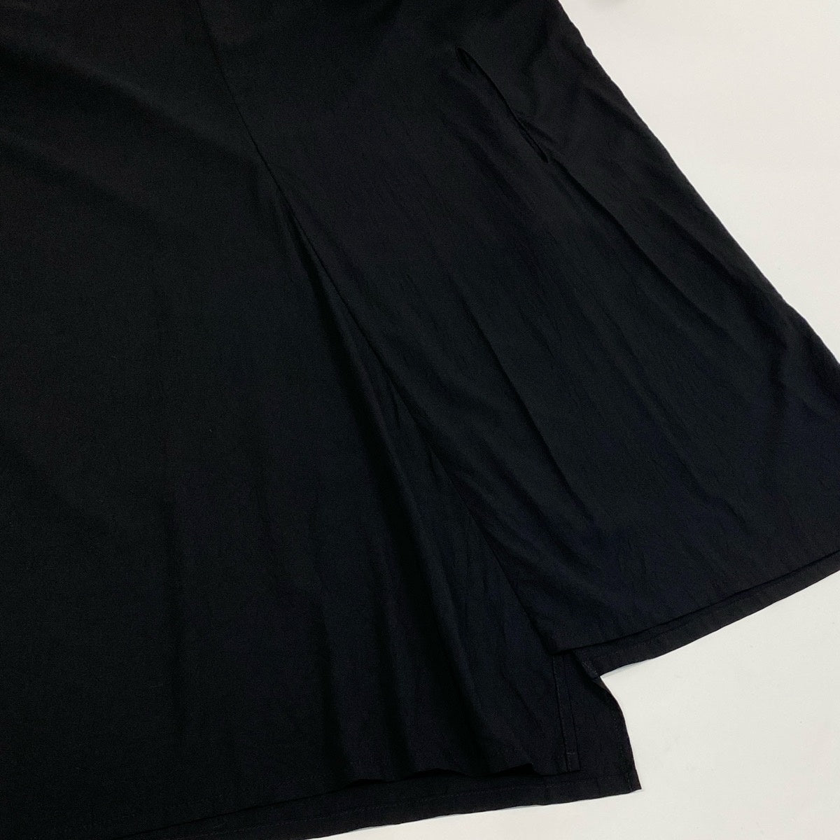 Af4 Yohji Yamamoto Collection ヨウジヤマモトコレクション ビッグシルエットドレス ワンピース Ry WRINKLED LAWN BIG SILHOUETTE DRESS FP-D63-201 サイズ1 ブラックt18rt18r