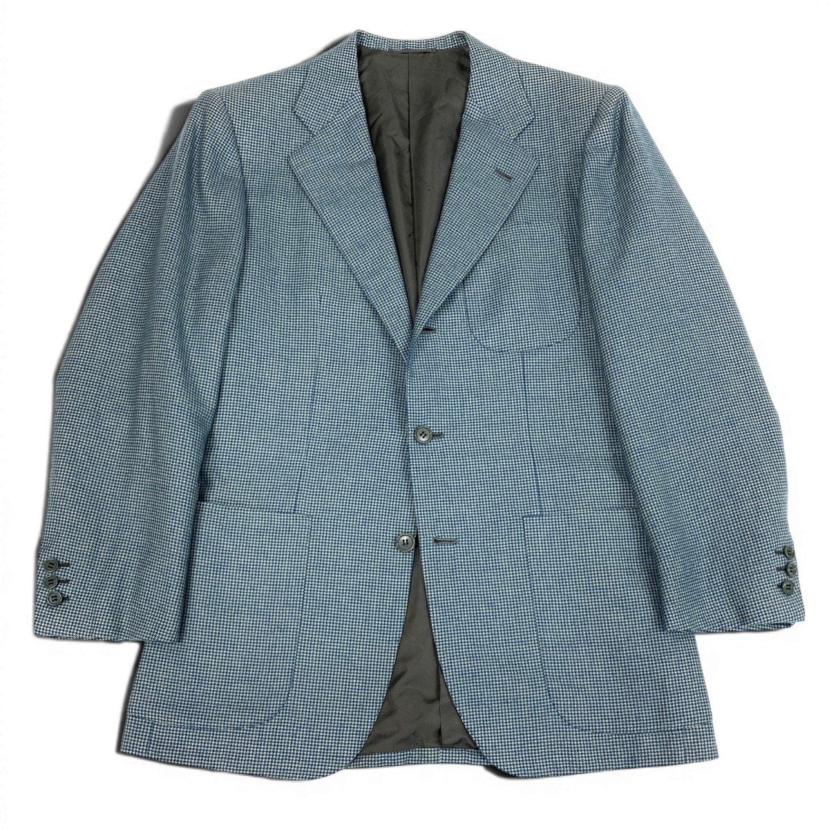 79g2 Kiton キートン カシミヤ100％ テーラードジャケット サイズ44 ブルー Cashmere Tailored Jacket ブレザーt18r