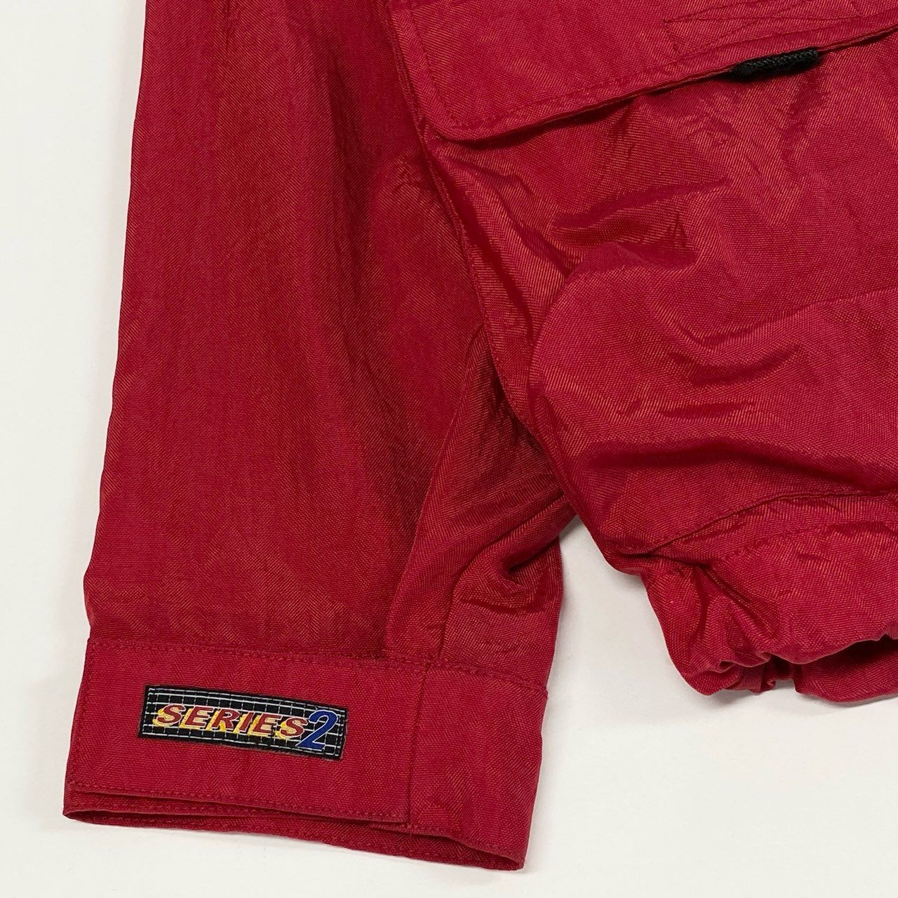 25L12 TOMMY HILFIGER トミーヒルフィガー 90`s～00`s セーリングギアジャケット ナイロンジャケット ライナー付 フリースベスト メンズ M ブラック レッド イエロー ポリエステル100％u02t