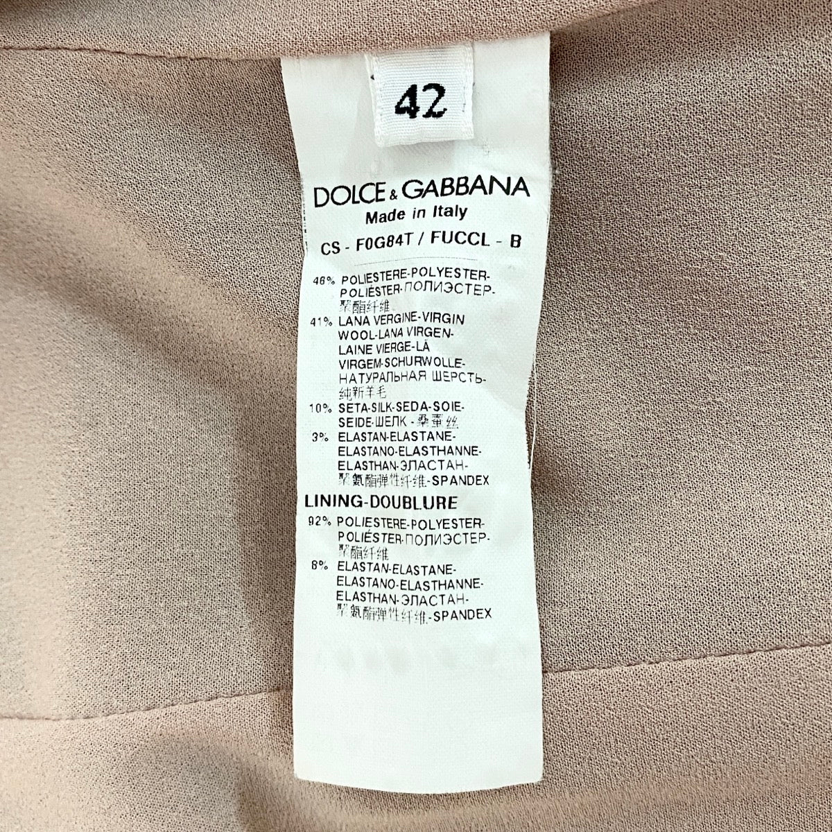 j26 DOLCE＆GABBANA チェスターコート ロングコート イタリア製 42サイズ ブラック レディース 女性用u02t