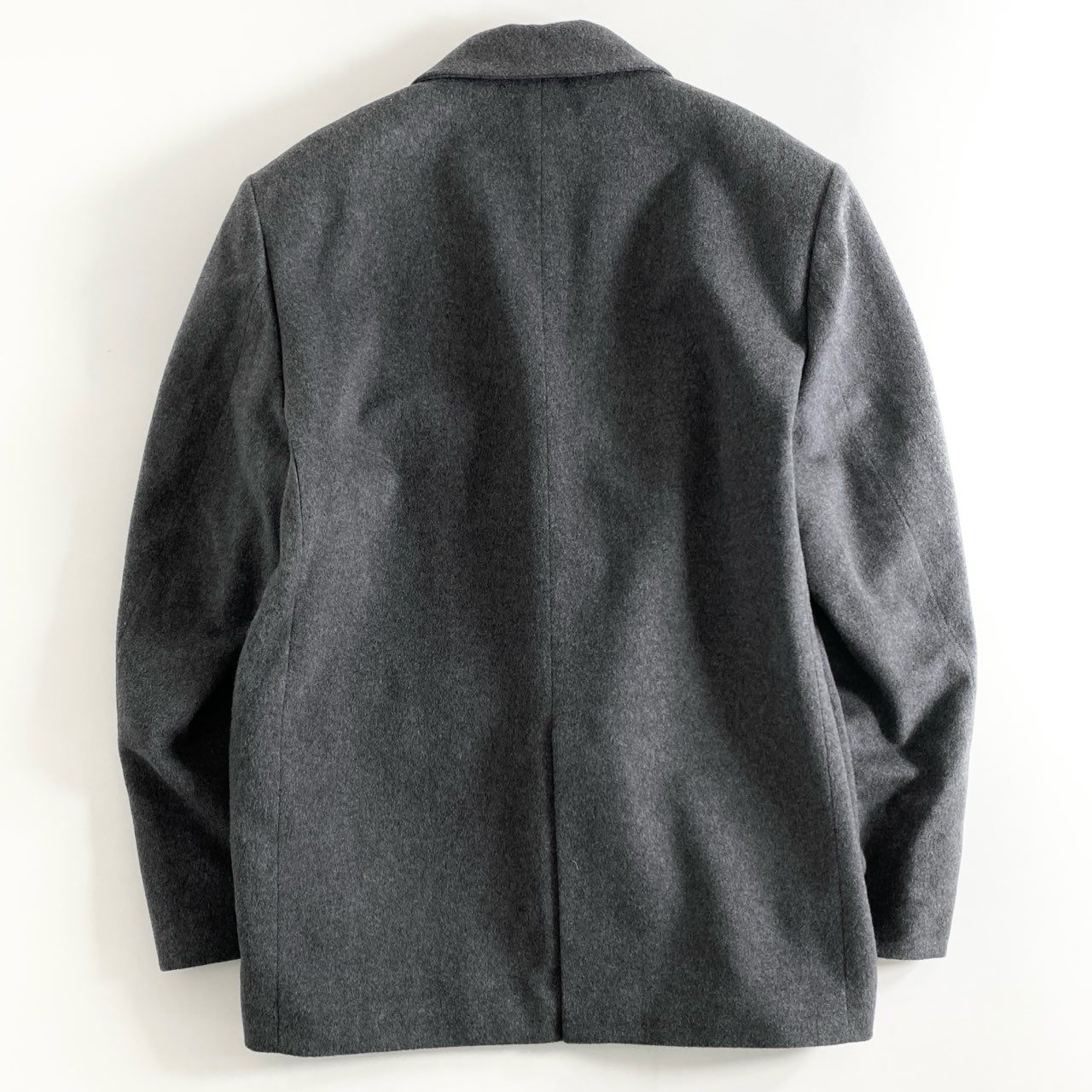 9e8 EVERYDAY I LIKE. エブリディアイライク 23AW dad jacket ダッドジャケット ドゥズィーエムクラス 38 グレー カシミヤ混 日本製 ベイクルーズ