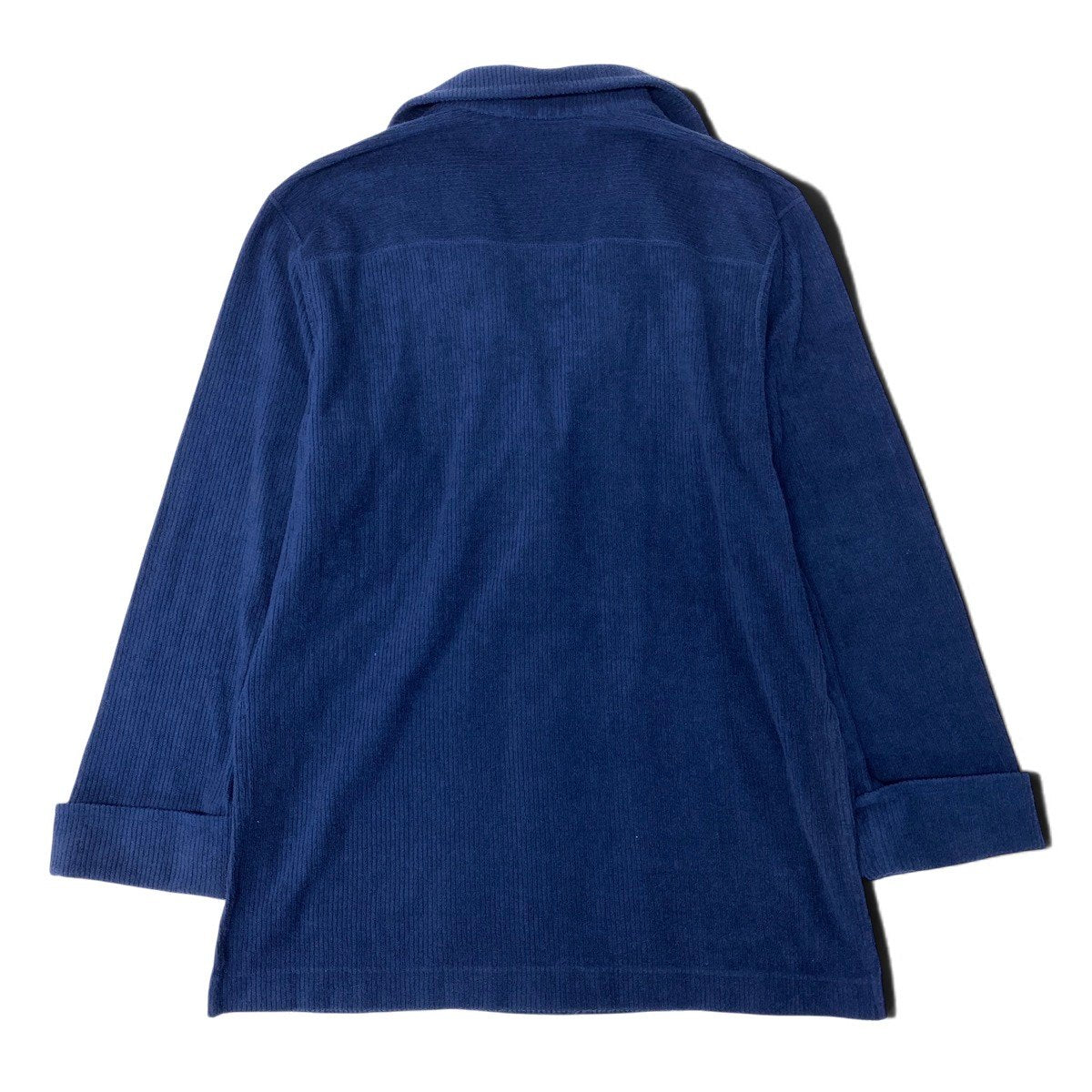 Eh10 Christian Dior SPORT クリスチャンディオール チェスターコート リブパイル CDロゴ 金ボタン サイズM ネイビー レディースo07t