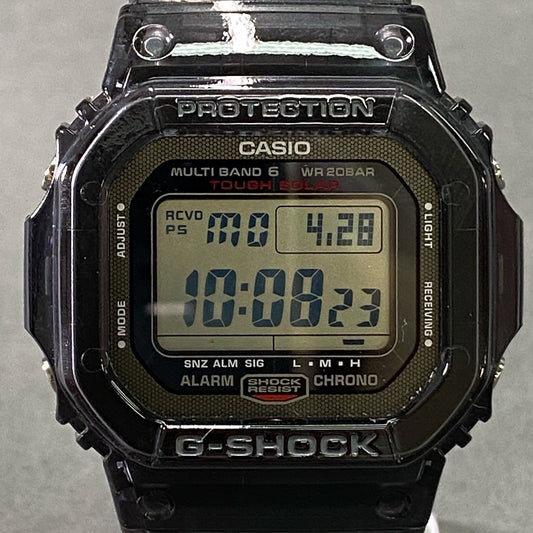 e8 CASIO カシオ G-SHOCK ジーショック デジタル腕時計 ソーラー 20BAR GW-S5600U-1JF ブラック Watch