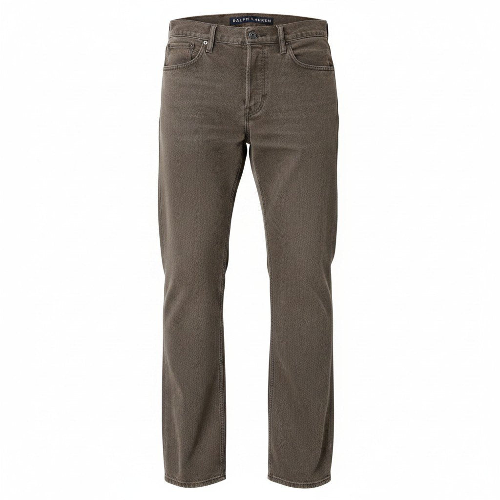 70g1 RALPH LAUREN BLACK LABEL ラルフローレン ブラックレーベル フェード◎ デニムパンツ サイズ33 グレー ジーンズt18r