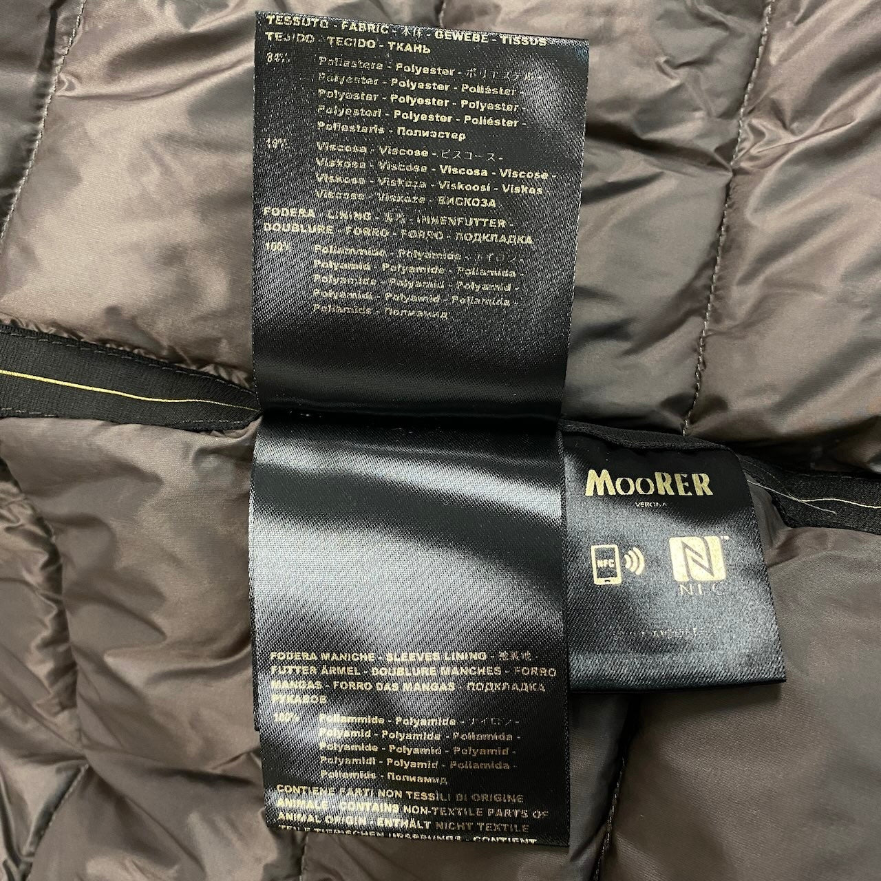 14c20 MOORER ムーレー ALBINI-PUM アルビニ ダウンジャケット アウター 46 グレー メンズsn1