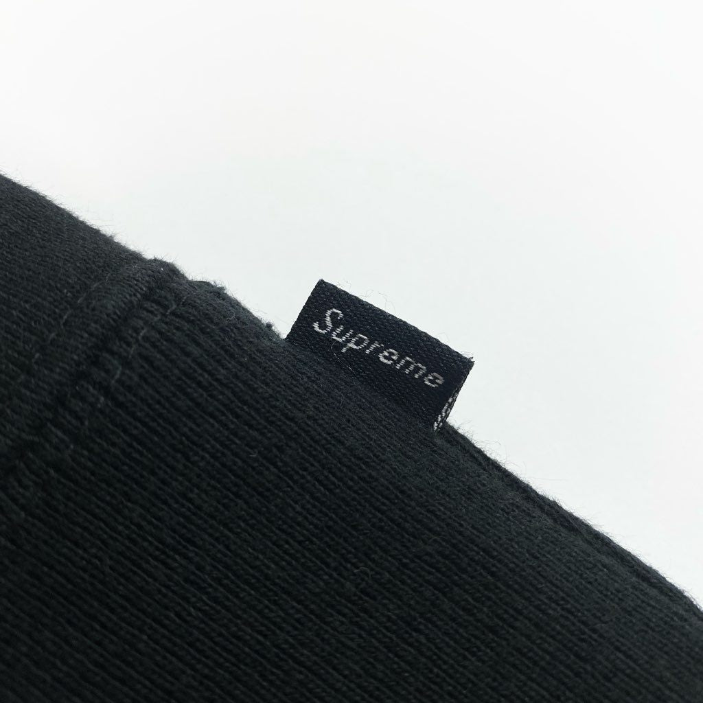 34l24 Supreme シュプリーム 22AW Sロゴ フーディー ツノ プルオーバー パーカー スウェット トップス XLサイズ ブラック メンズ 男性用o07t