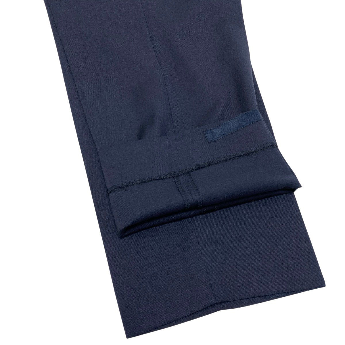 84f18 HUGO BOSS ヒューゴボス 3ピース スーツ GUABELLO Super120 サイズ52/54 ネイビー フォーマル ビジネス セットアップt18r