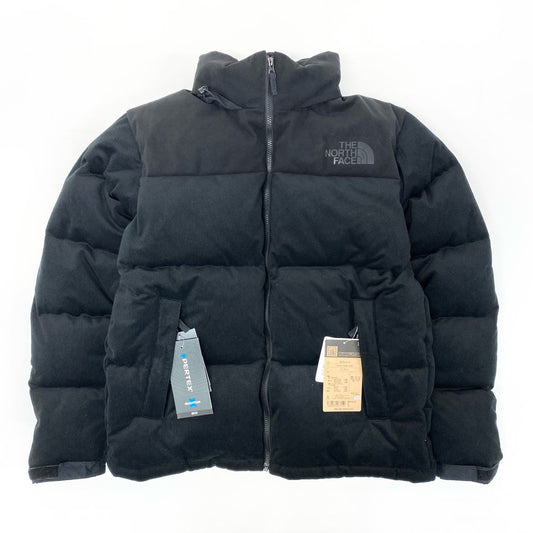 67j20 《未使用品》 THE NORTH FACE ノースフェイス Corduroy Nuptse Jacket コーデュロイ ヌプシ ダウンジャケット ND92231R XL ブラック タグ付き アウトドアt18r