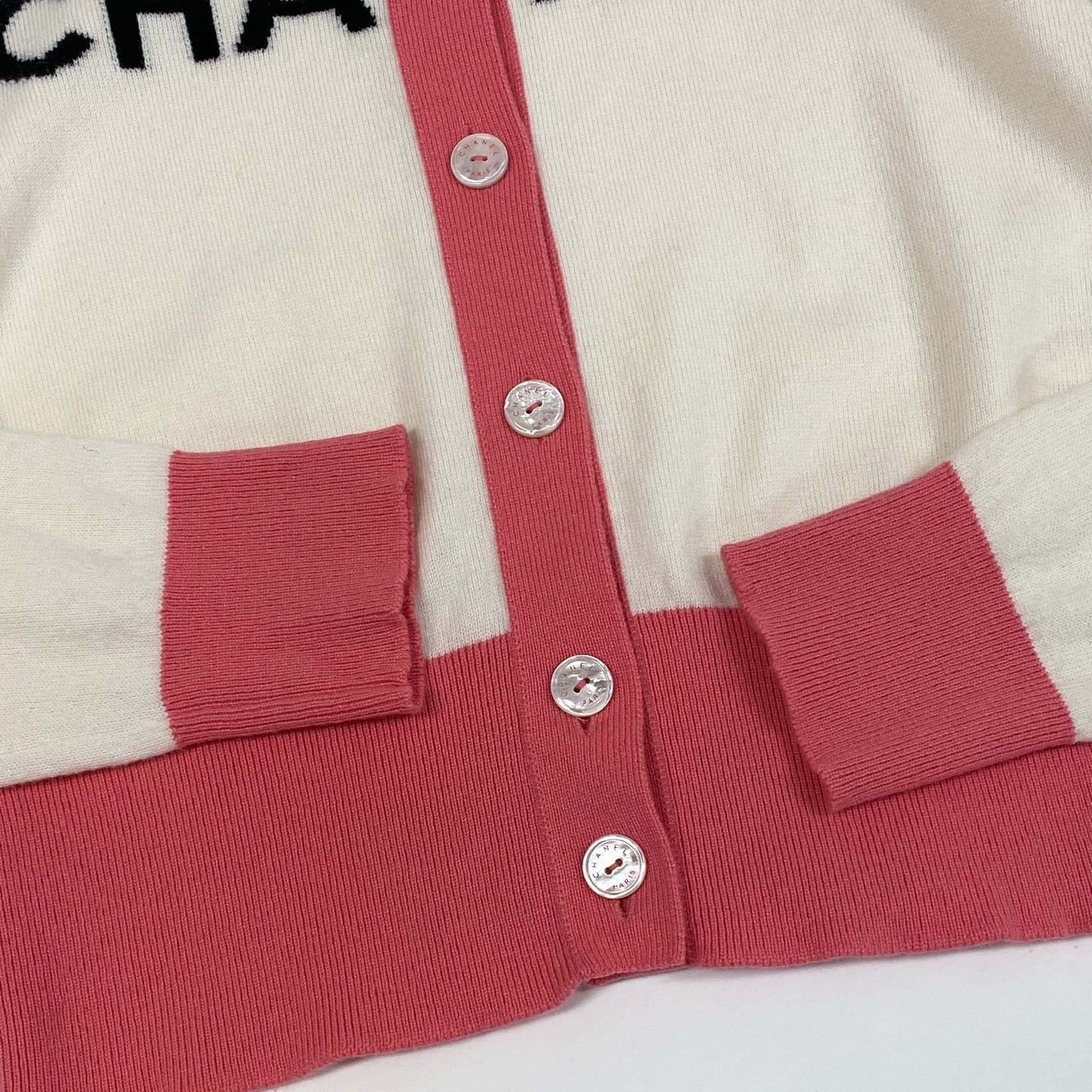 b23 CHANEL シャネル P61427 2019年 カシミヤ100％ カーディガン ニット サイズ40 レディースta1