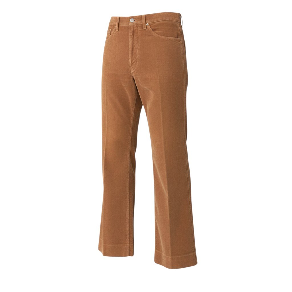 Ｍc5 GUCCI グッチ コーデュロイパンツ ストレート ボトムス シェリーライン メンズ 紳士服 サイズ46 オレンジ系 コットン100％o07t