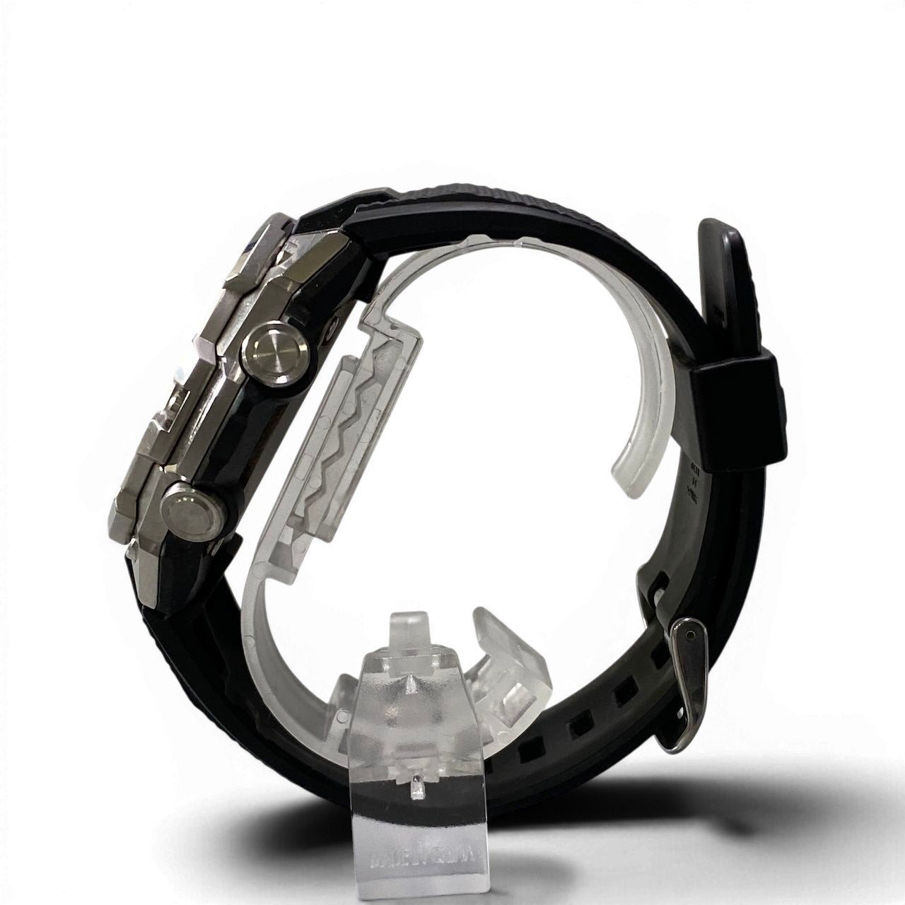 e4 CASIO カシオ G-SHOCK ジーショック GST-B400 Series 腕時計 ソーラー駆動 G-STEEL GST-B400-1AJF シルバー ブラック メタル 樹脂 メンズ　紳士用u02t