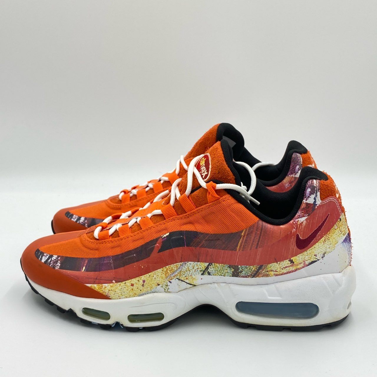 5h29《未使用保管品》 NIKE ナイキ AIR MAX 95 エアマックス スニーカー 28cm オレンジ シューズ 箱 タグ付きt18r