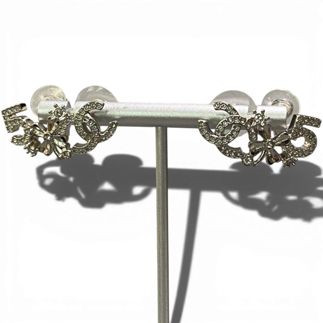 c4 CHANEL シャネル  No5 B23P 2023年 ココマーク ラインストーン ピアス レディース アクセサリーta1