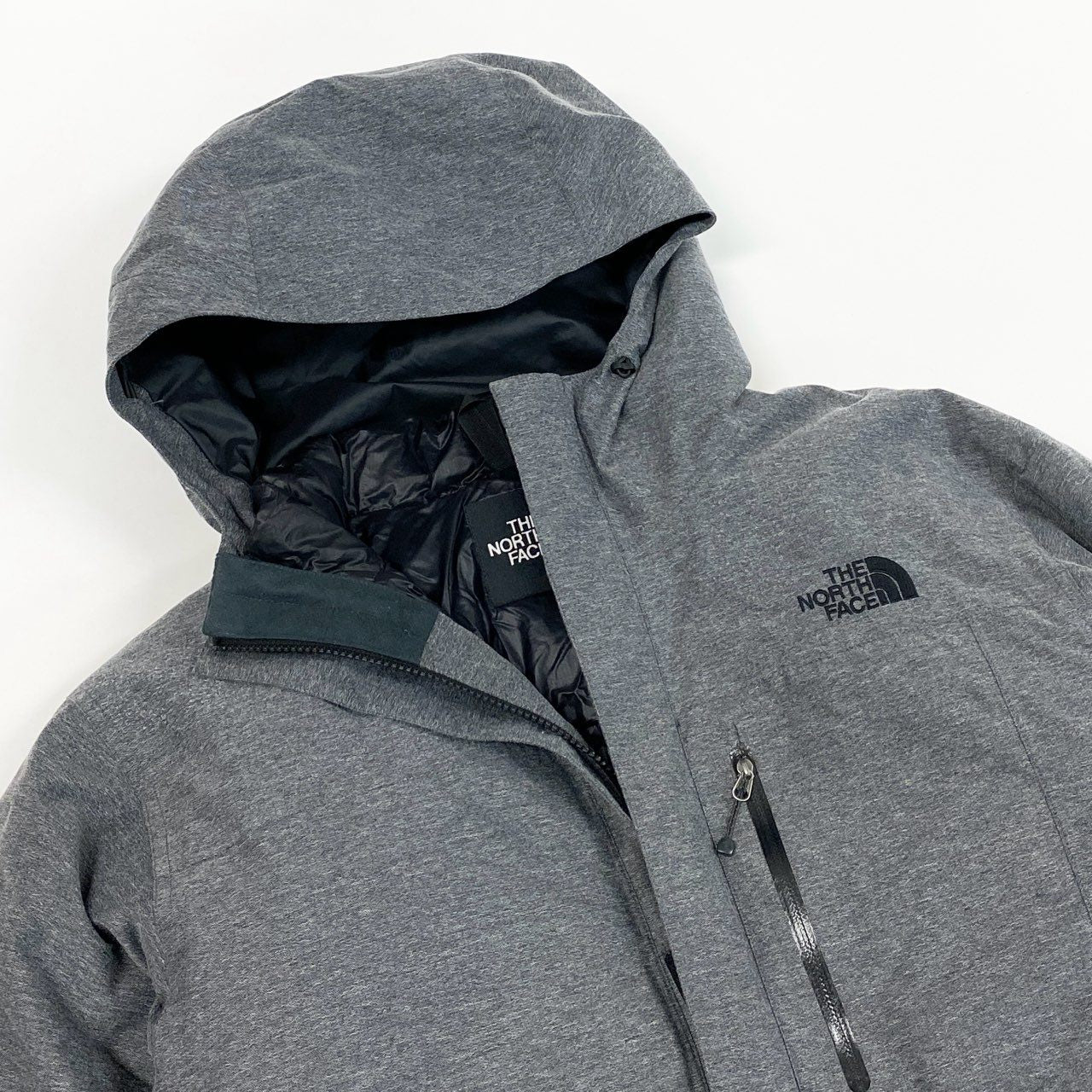 65l14 THE NORTH FACE ザノースフェイス Novelty Zeus Triclimate Jacket ３way ダウンジャケット アウター NP61421 XLサイズ グレー メンズo07t