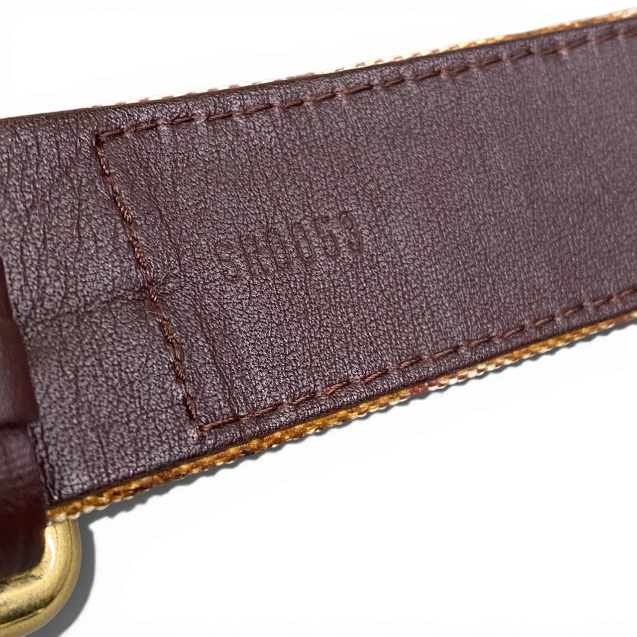 b17 LOUIS VUITTON ルイヴィトン ミニサンチュール80 モノグラム キャンバスベルト 80/32 ピンク レディースta1