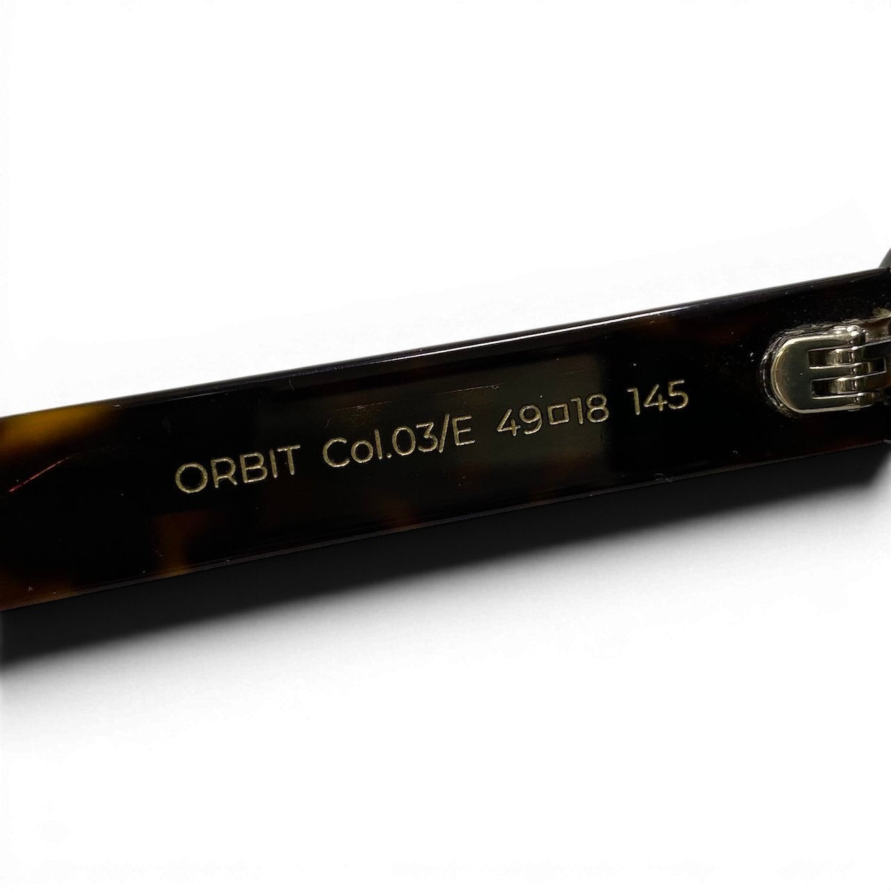 e4 OPHY オフィ EYEWEAR ORBIT アイウェア べっ甲 フルリム 49□18 145 ブラウン系 メンズ 紳士用k02i