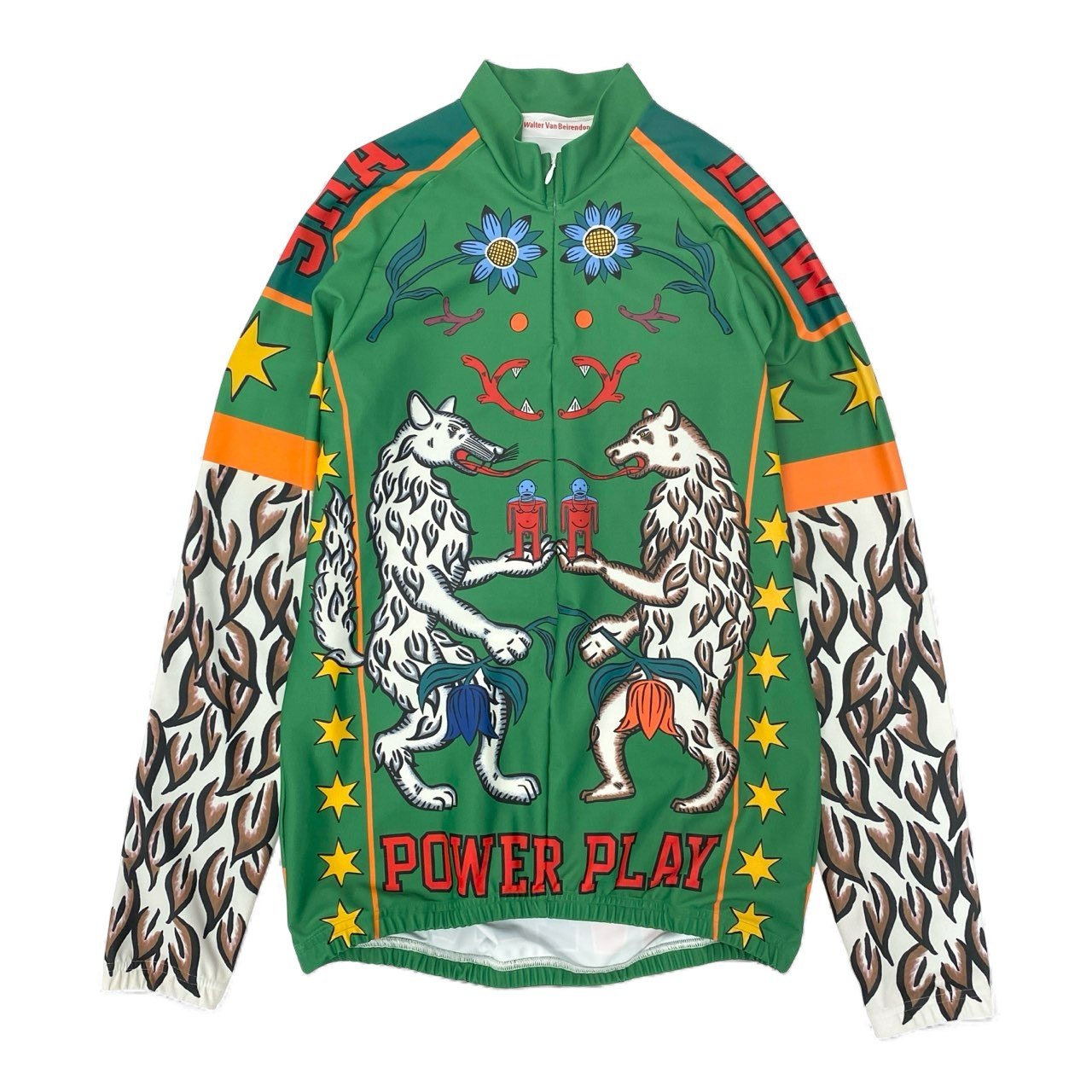 61k28 Walter Van Beirendonck ウォルターヴァンベイレンドンク サイクリングシャツ 長袖カットソー トップス M マルチカラー メンズ W＆LTu02t