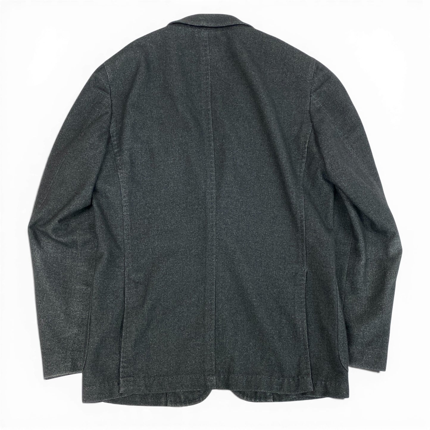 52l20 Pal Zileri パルジレリ テーラードジャケット シングルブレスト 薄手アウター 50 グレー メンズ 男性用o07t