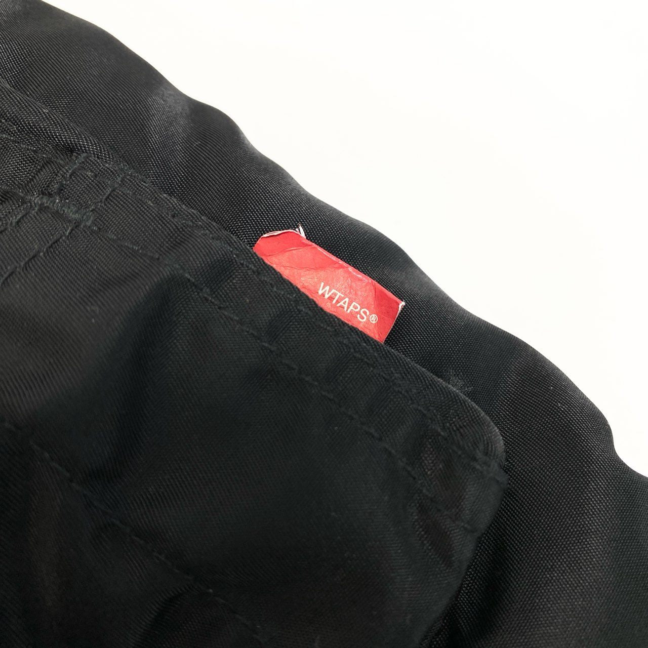 81d4 Wtaps ダブルタップス MA-1 フライトジャケット ボンバージャケット 袖切替 アウター 2007-2ND GWDT-JK-M01 ブラック メンズ 男性用o07t