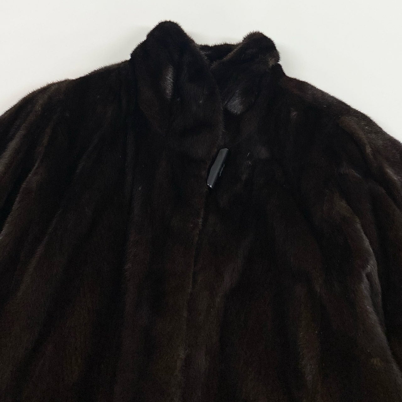 75b20 Junko Yamamoto ジュンコヤマモト BLACKGLAMA ブラックグラマ マホガニーミンクコート サイズF ブラウン 最高級毛皮 Mink Fur Coatt18r