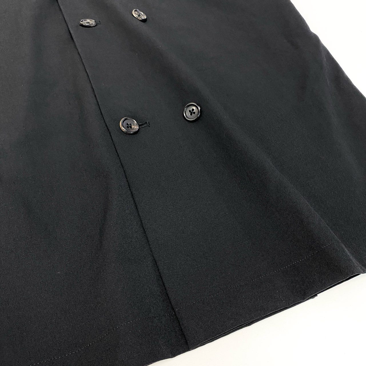 86a16 tricot COMME des GARCONS トリコ コムデギャルソン 1991年 ダブルボタン 変形ワンピース サイズM  レディース 女性用 トップスk02i