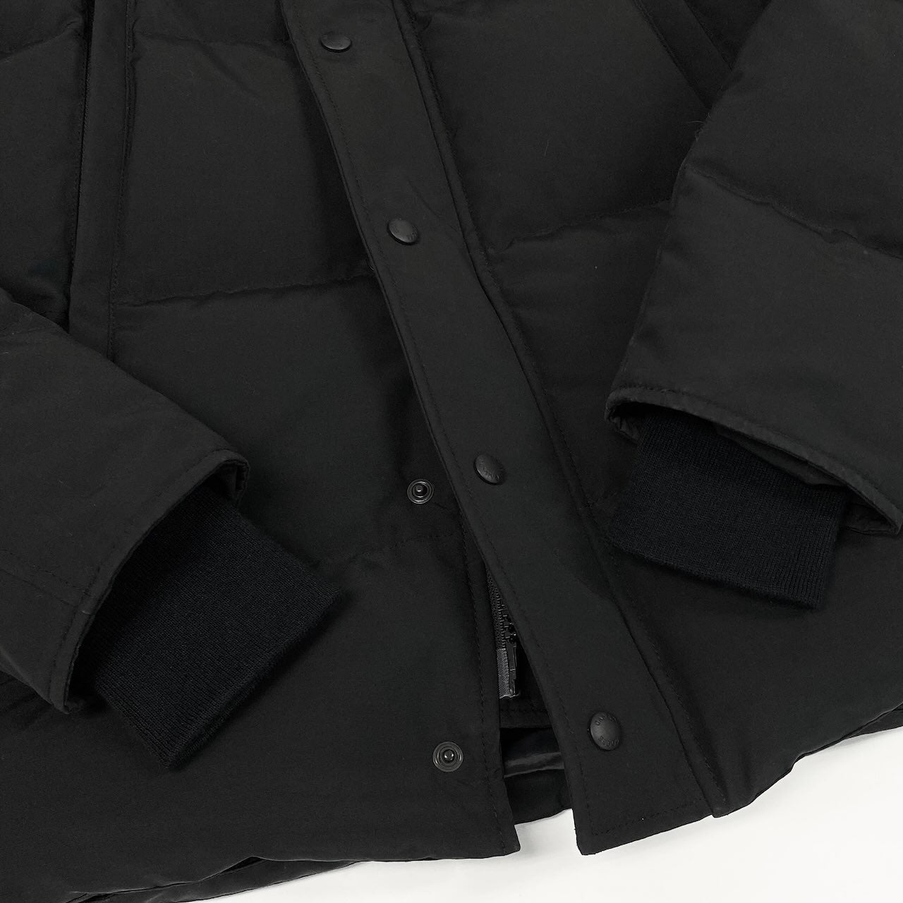 41e14 《美品》 CANADA GOOSE カナダグース ウィンダムパーカー ブラックレーベル 3808MB サイズS ブラック ダウンジャケット Black Labelt18r