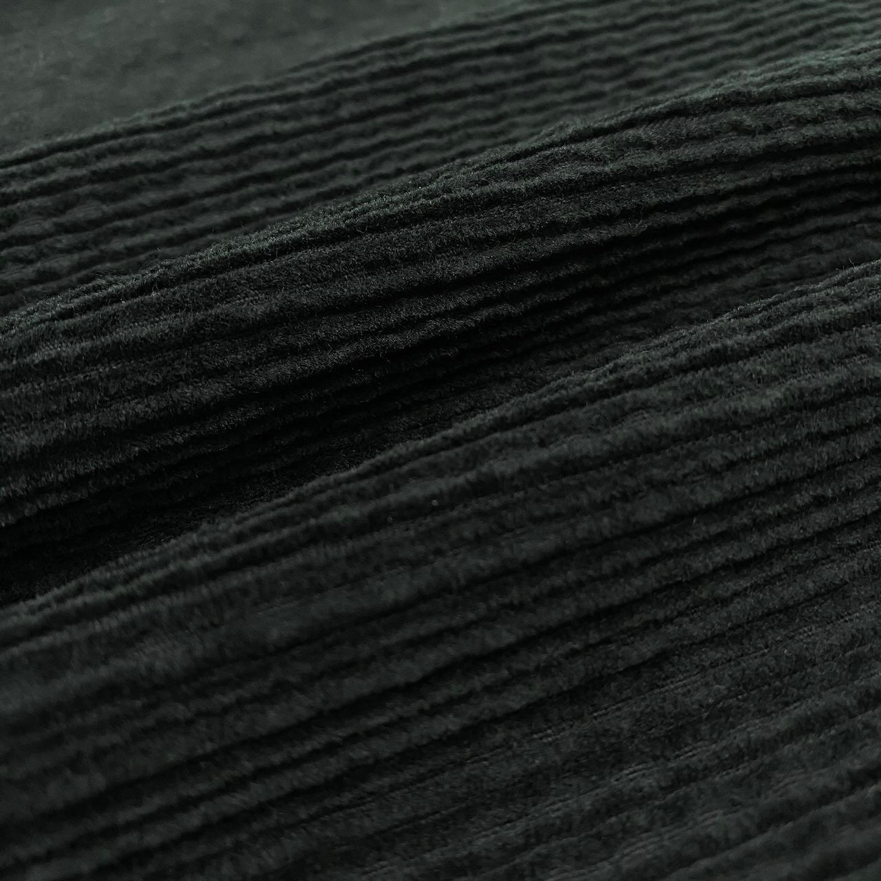 53c10 SUSURI ススリ コーデュロイ ムールロングベスト サイズ1 ブラック レディース ワンピースk02i