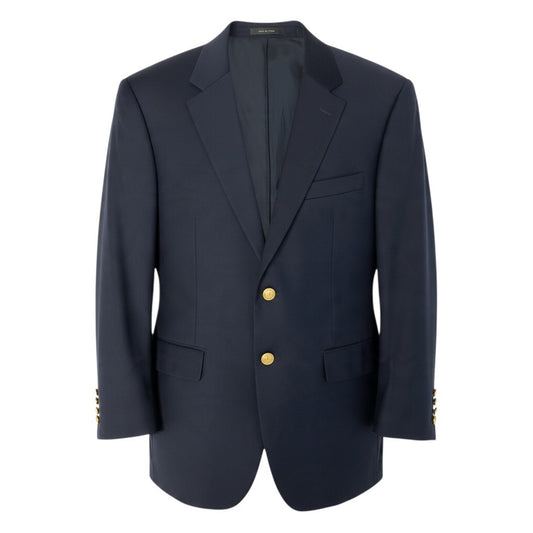 30j27 LAUREN RALPH LAUREN ローレンラルフローレン テーラードジャケット 紺ブレ 金ボタン ネイビー メンズo07t
