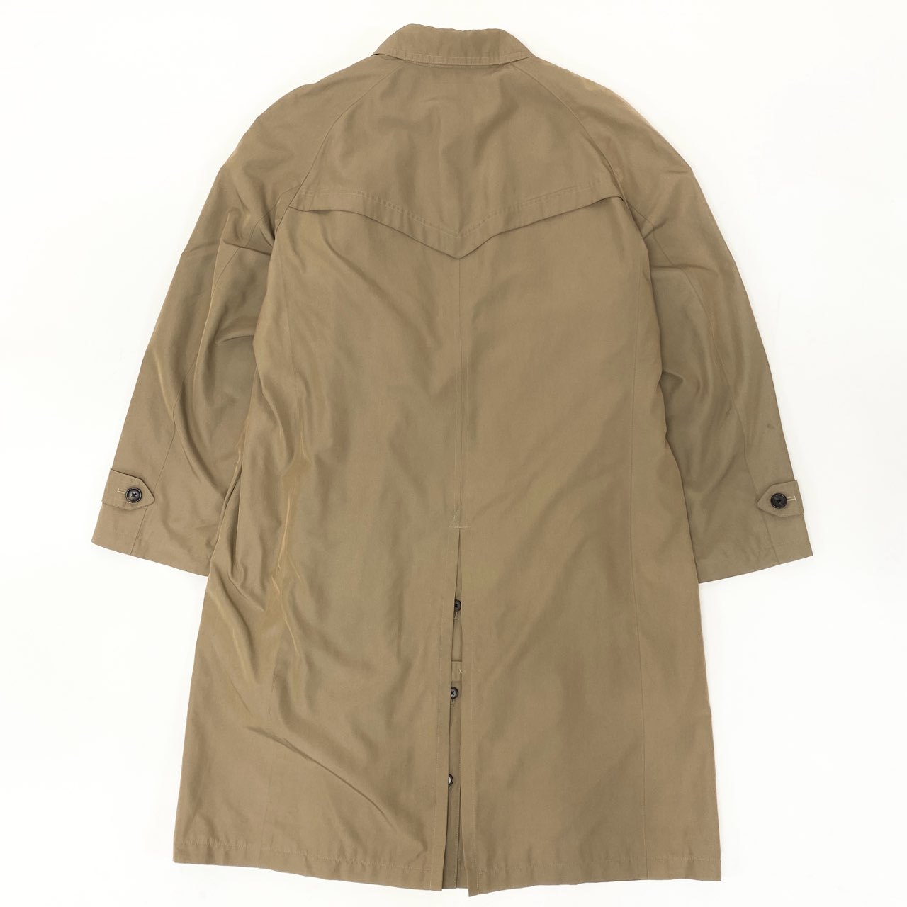 40k18 D`URBAN ダーバン ステンカラーコート ライナー付 ロングコート 比翼ボタン メンズ 紳士服 LL ベージュu02t