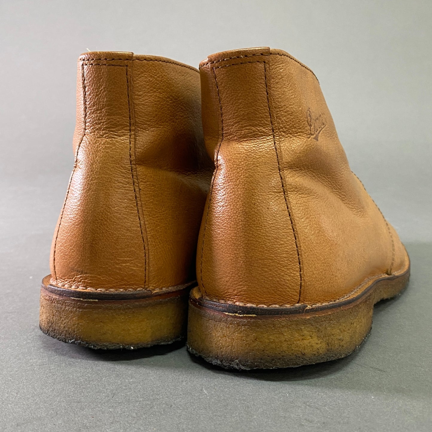 1a22 Danner ダナー OLNEY オルニー チャッカブーツ 9 ブラウン レザー ポストマン 本革 シューズ