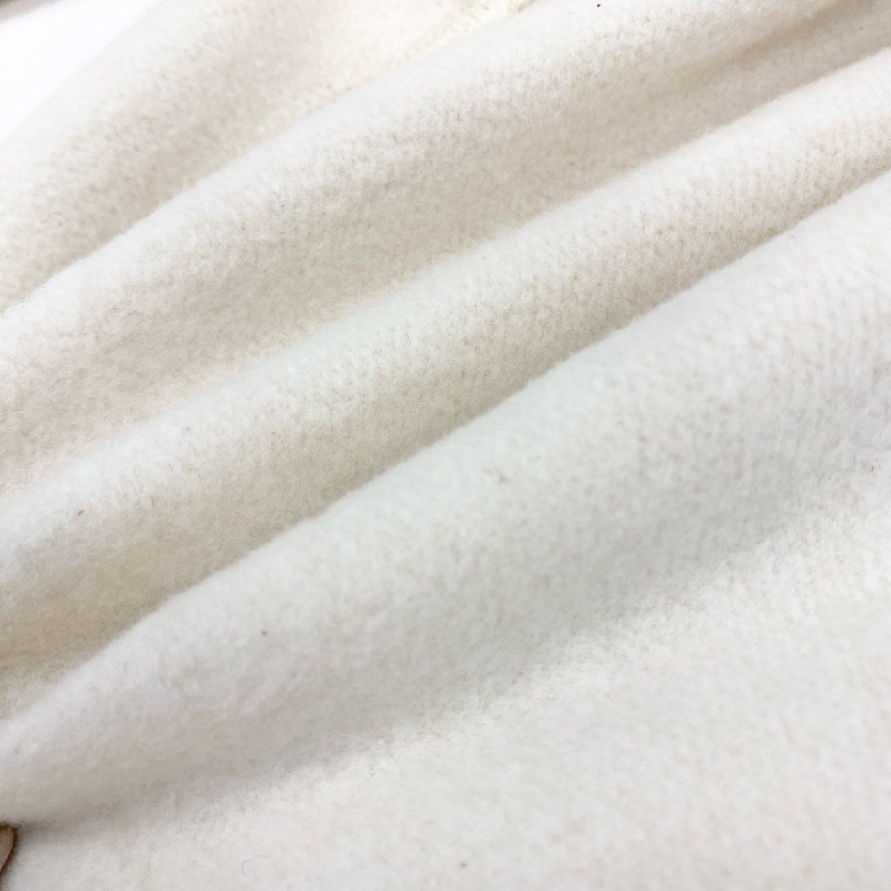 4h26 JIL SANDER + ジルサンダー サイドライン スウェットパンツ ボトムス 裏起毛 イージーパンツ リブ J40KA0158 32 クリーム ウール コットン レディースo07t