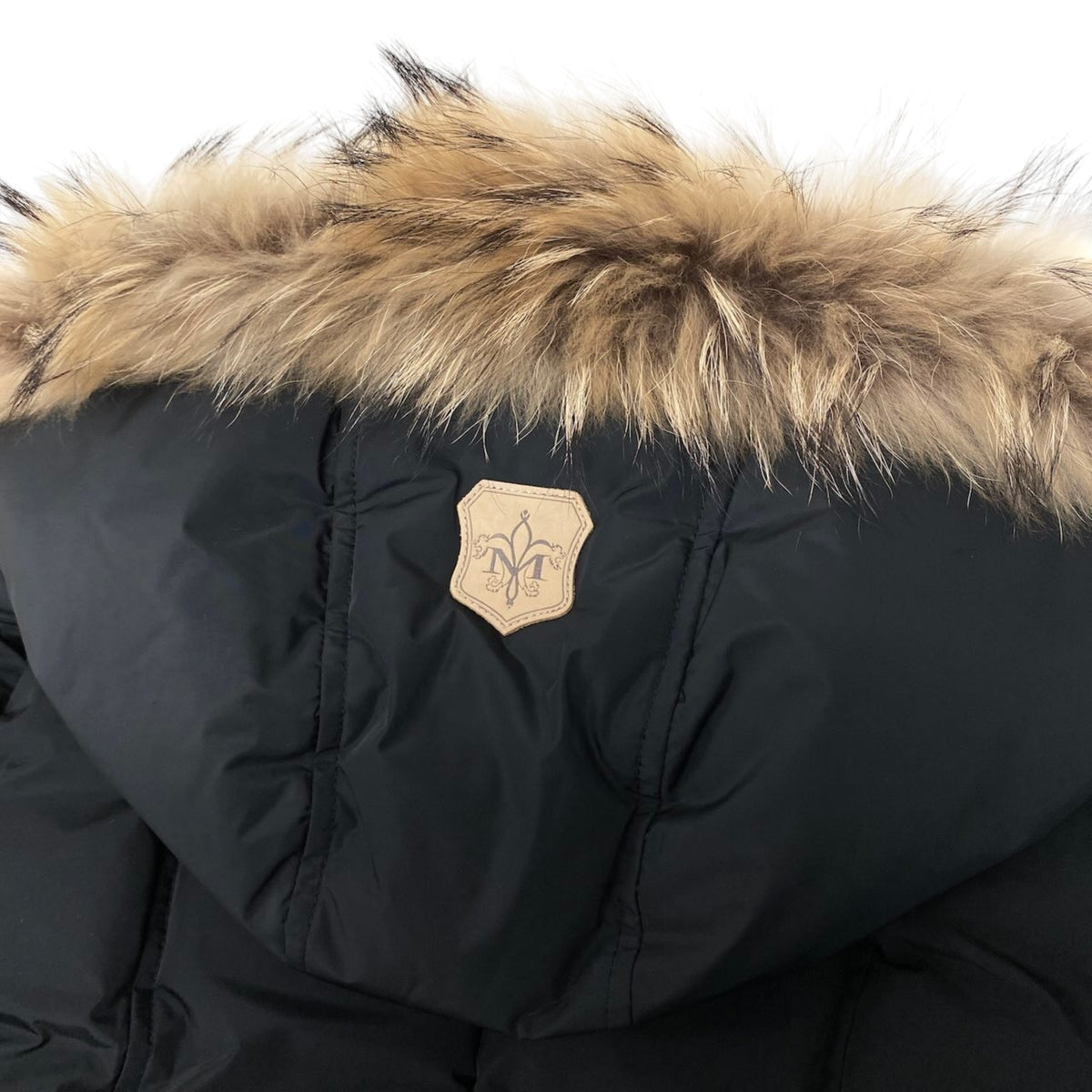 25j19 【美品】 Mackage マッカージュ ADALI-F ダウンコート ラクーンファー サイズXS ブラック レディース 女性用u02t
