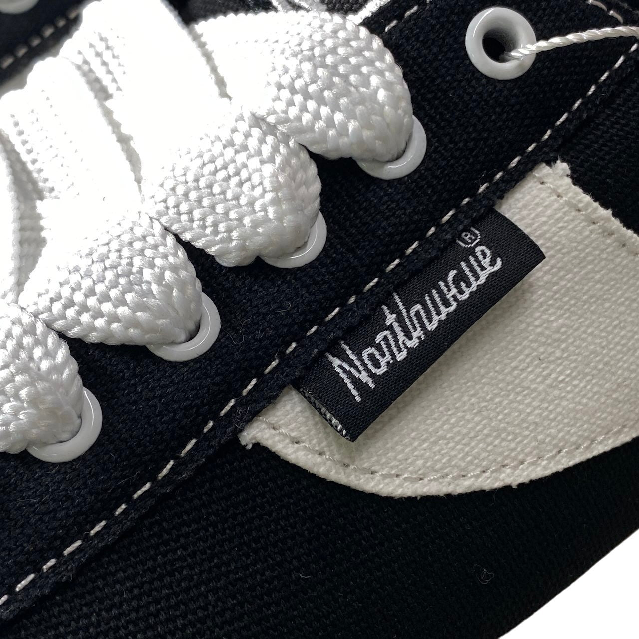 2h11 【新品保管品】Northwave ノースウェーブ ESPRESSO CANVAS スニーカー 厚底 26cm ブラック ホワイト キャンバス メンズ 男性用t18r