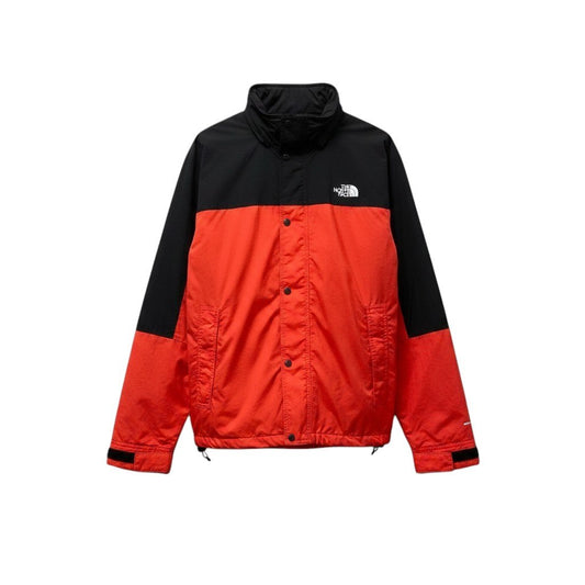 21f16 【美品】 THE NORTH FACE ザノースフェイス Hydrena Wind Jacket ハイドレナウィンドジャケット ウィンドブレーカー バイカラー ナイロンパーカー 2way サイズL レッド ブラック メンズ 紳士服u02t