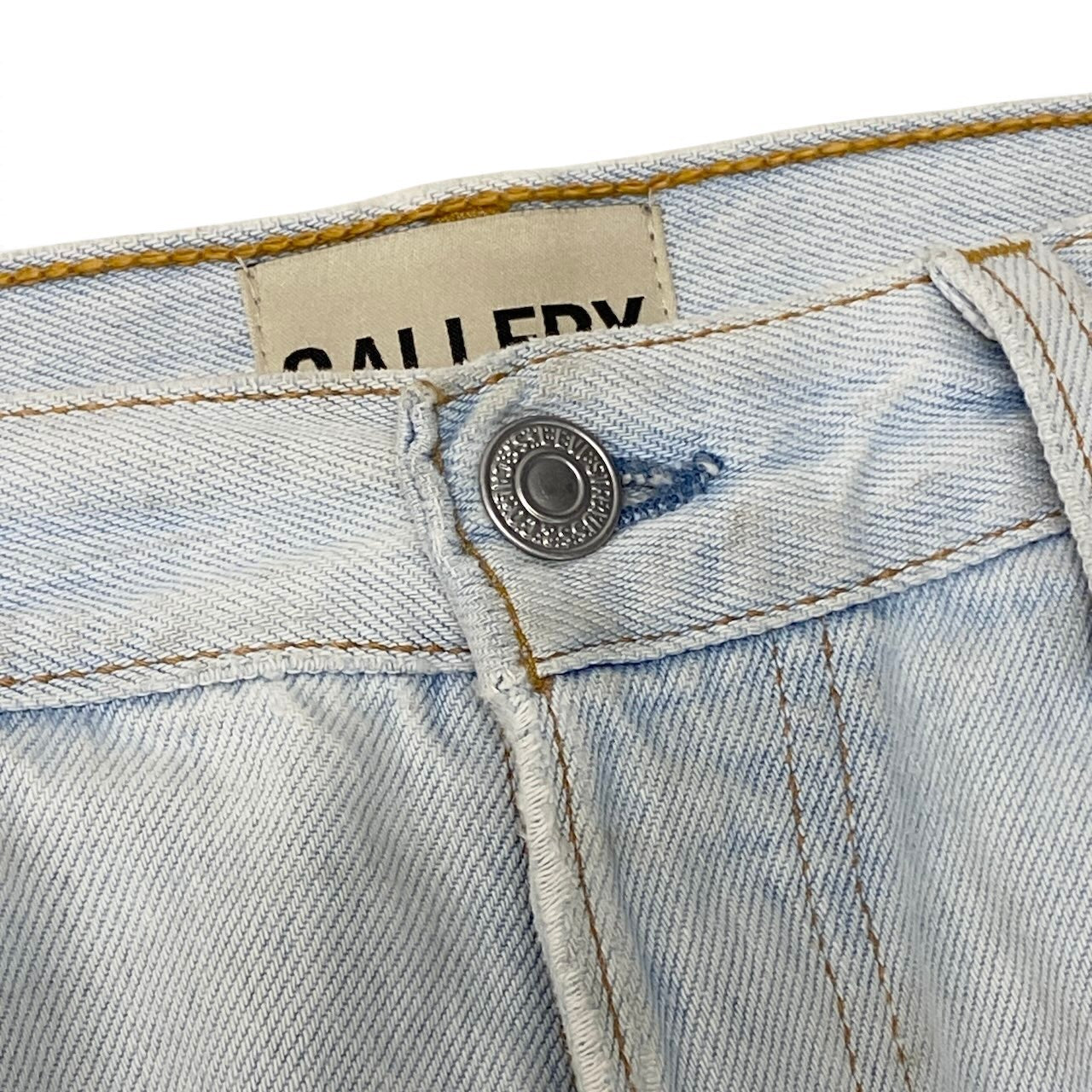 Mf26 Gallery Dept x Levi's ギャラリーデプト リーバイス フレアデニム ヴィンテージ加工 リメイクデニム ライトウォッシュデニム ボタンフライ メンズ 男性用 30 ライトブルー コットン100％u02t