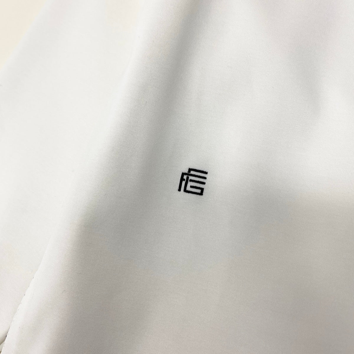 12g18 FUMITO GANRYU フミトガンリュウ Piko embroidery side line L/S T-shirt BONDING ロングスリーブ カットソー FU4-CU-16 サイズ2 ホワイト メンズo07t